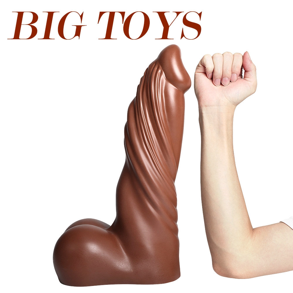 13.3 Inch Monster-Sized Thick and Bendable realistic Dildo