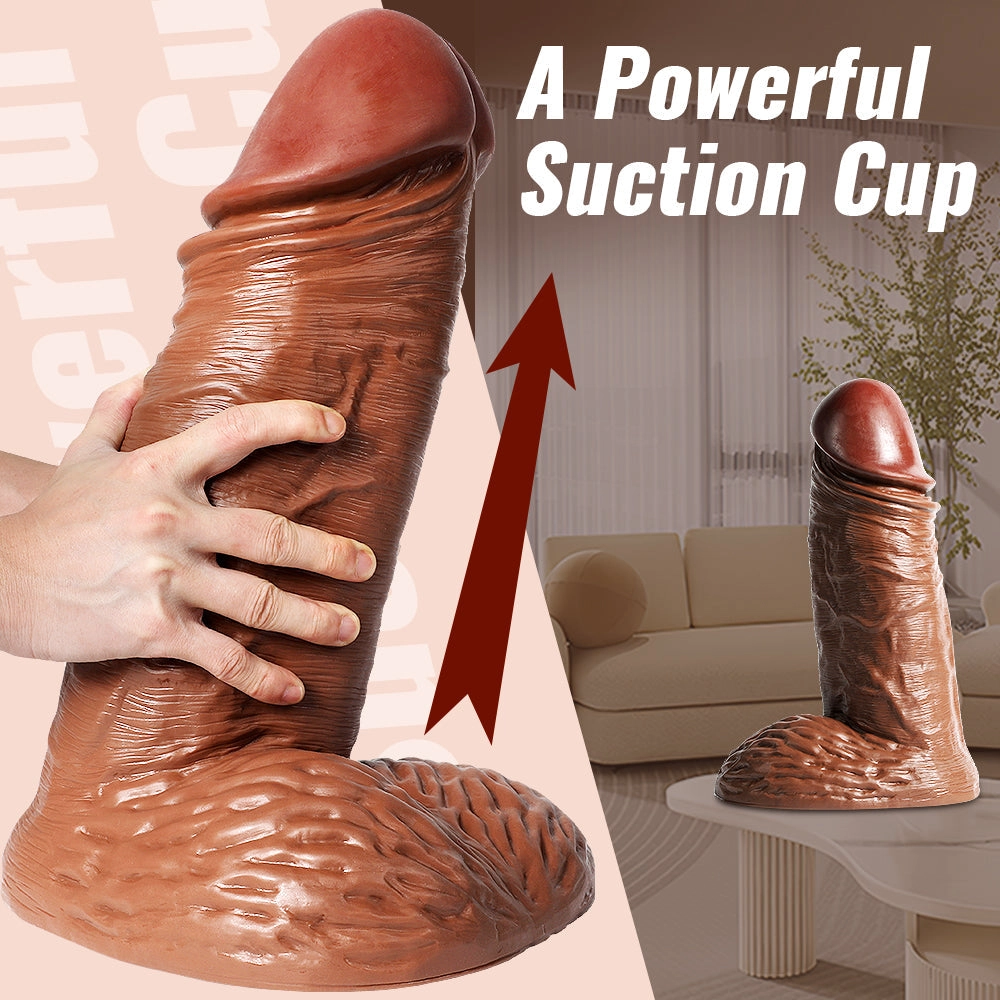 15 Inch Extra Thick Realistic Dildo with Wide Diameter