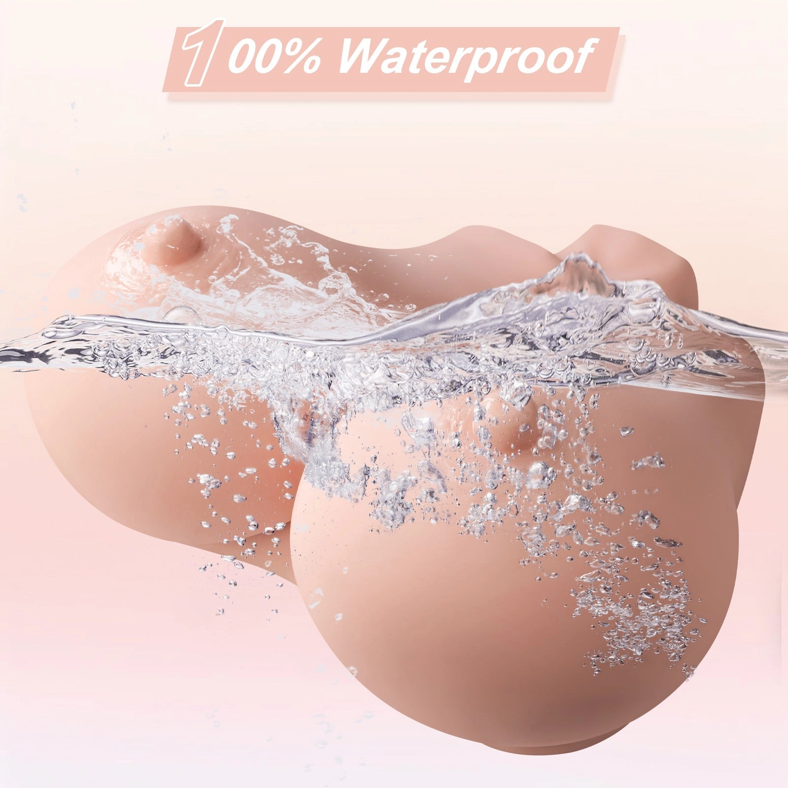 19.1LB Ultra-Realistic Bouncy Breast Torso