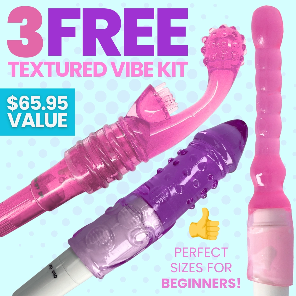 3 FREE | Textured Vibe Kit - Perfect Sizes for Beginners!