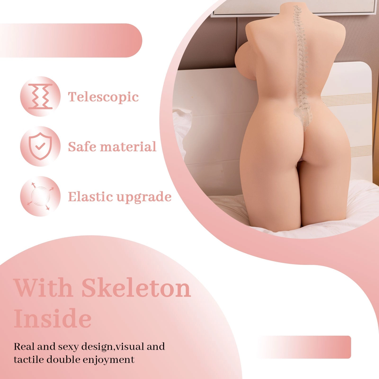 70.9lb Realistic Female Torso