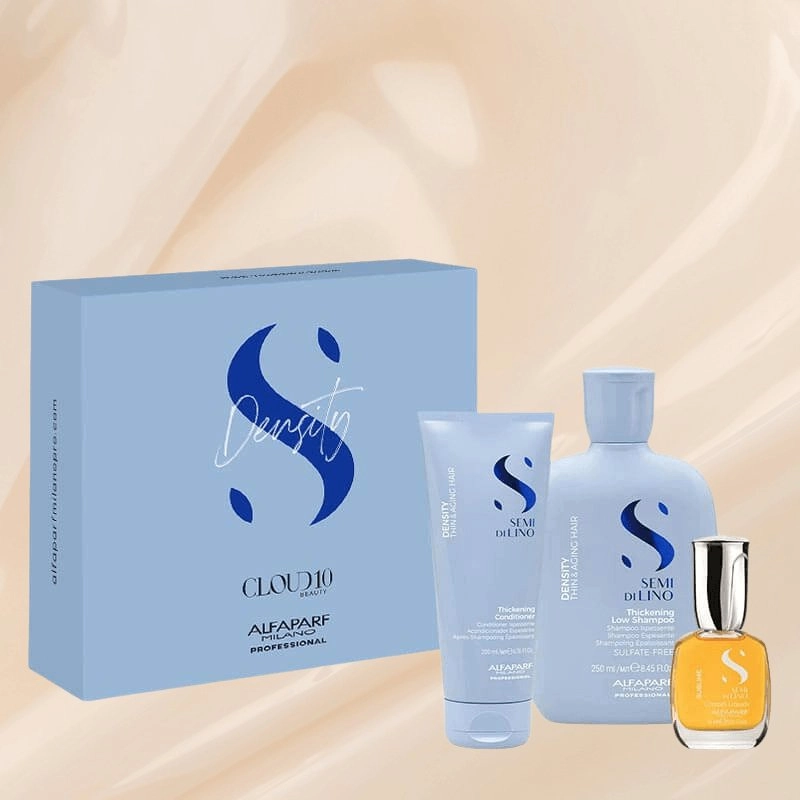 Alfaparf Semi Di Lino Density Shampoo. Conditioner & Serum Gift Set Discontinued