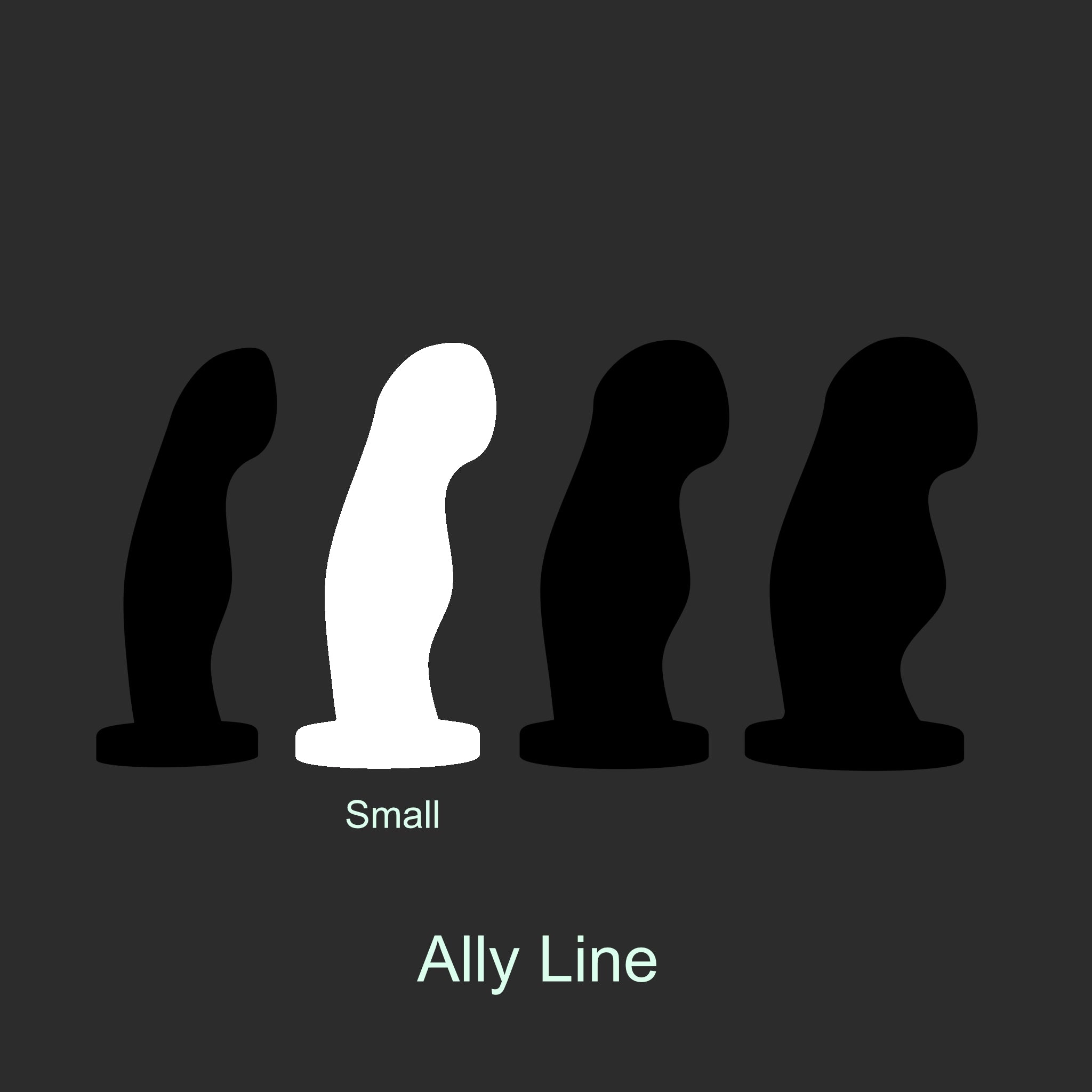 Ally Small - Single Density - Silver Gold Sparkle Drip Coloration - Soft - Ready to Ship
