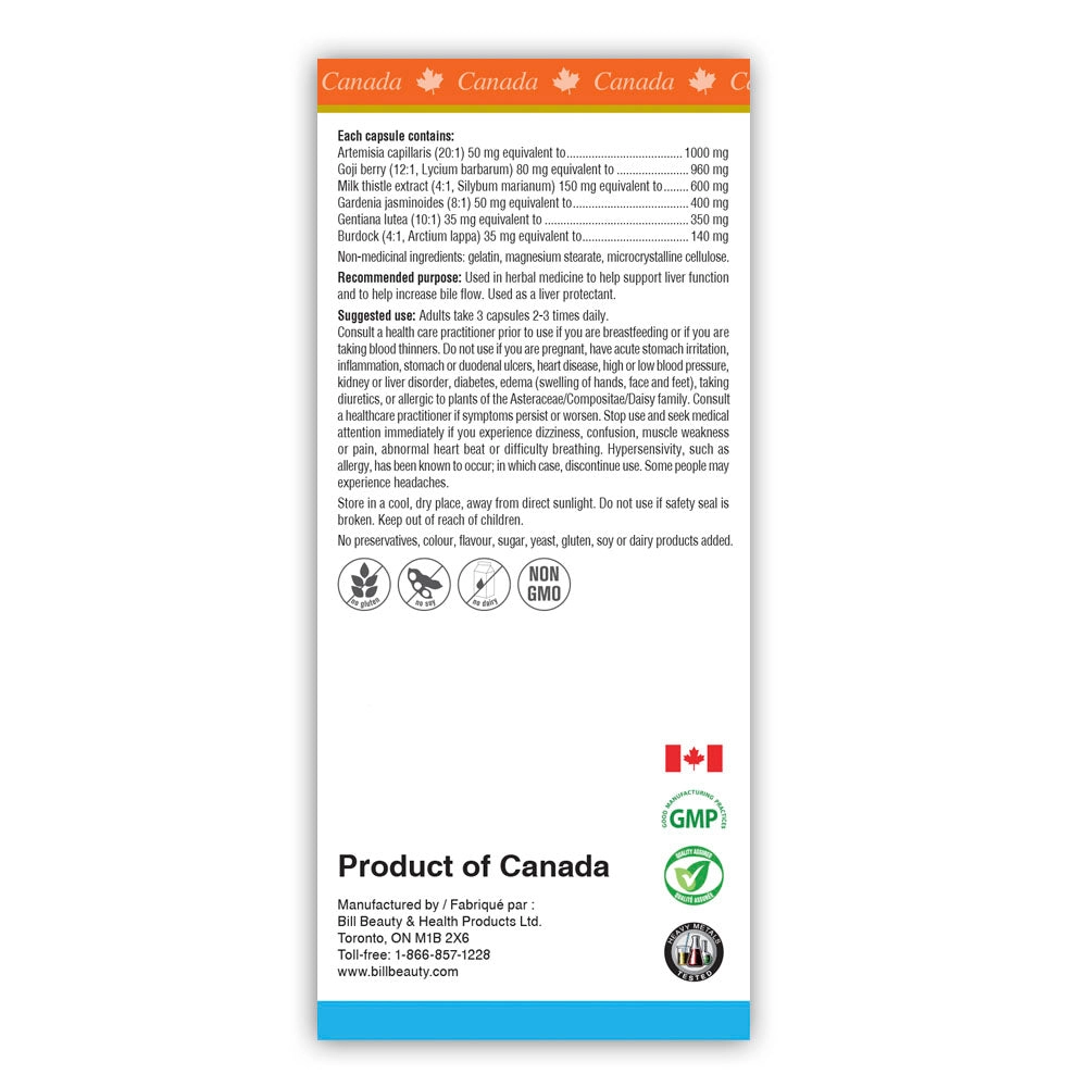 BILL Natural Sources® LiverFLX™ 120 Capsules