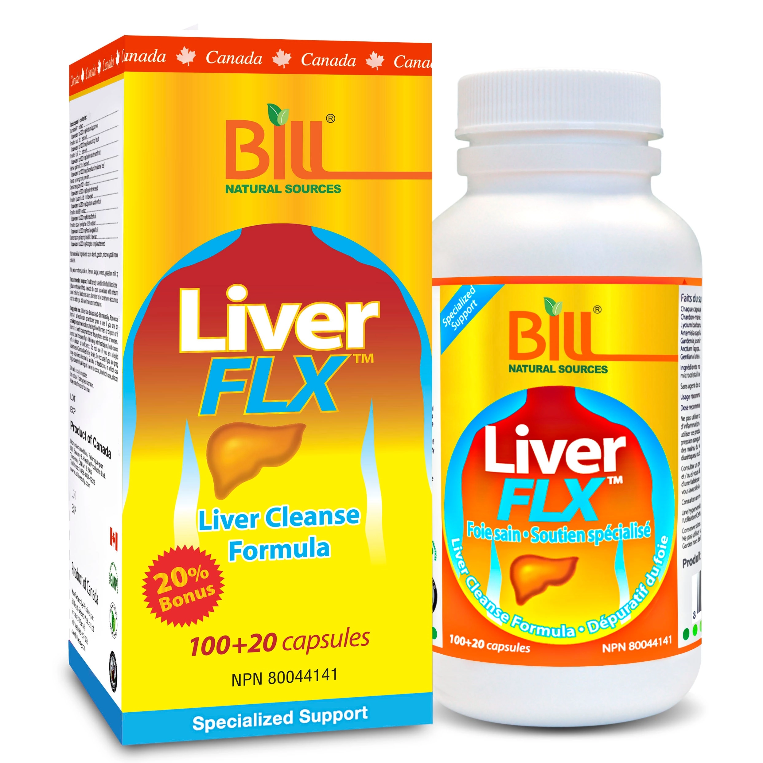 BILL Natural Sources® LiverFLX™ 120 Capsules