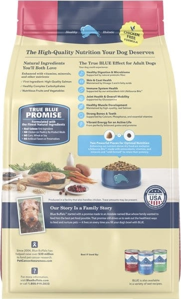 Blue Buffalo Adult Life Protection Salmon & Brown Rice Recipe Dry Dog Food