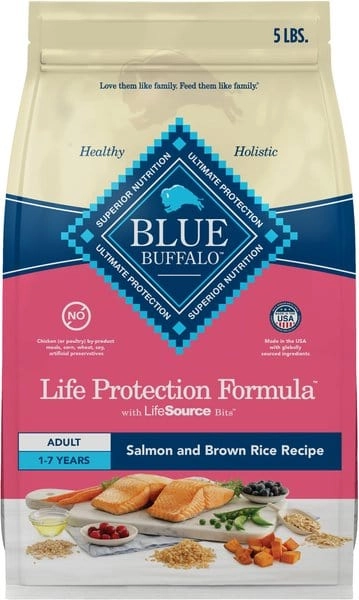 Blue Buffalo Adult Life Protection Salmon & Brown Rice Recipe Dry Dog Food