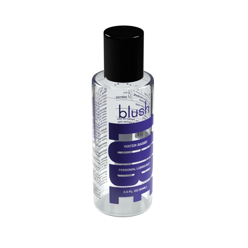 Blush Lube | Water-Based Personal Lubricant 100% Body-Safe, Sensitive Formula with Natural Ingredients (2.0 Fl. Oz)