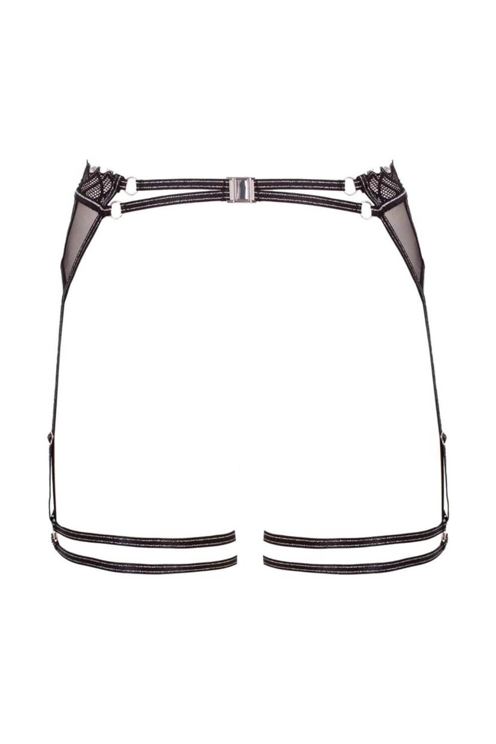 Bracli Manhattan Luxe Sheer Harness Garter Belt