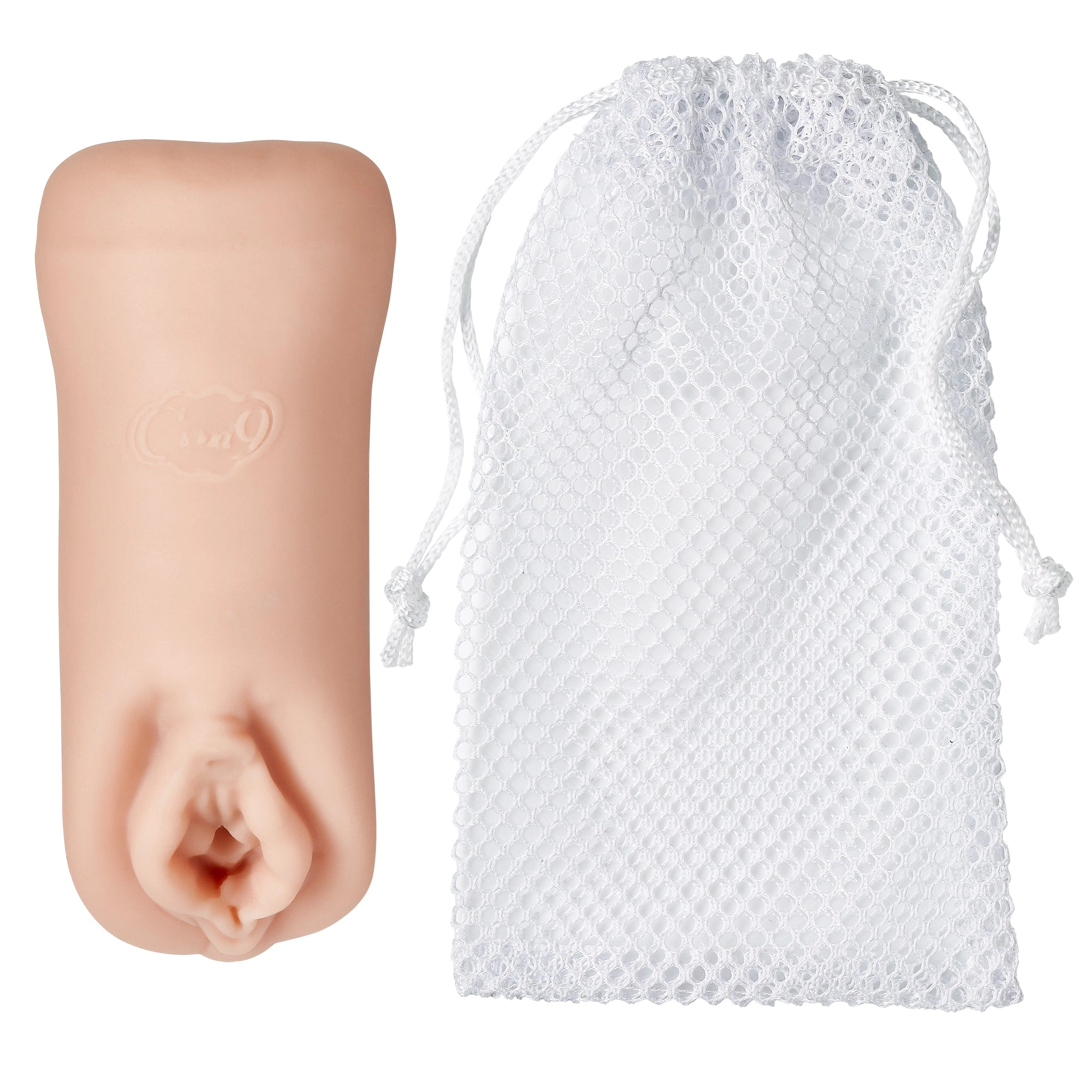 Cloud 9 double ended beaded stroker clear