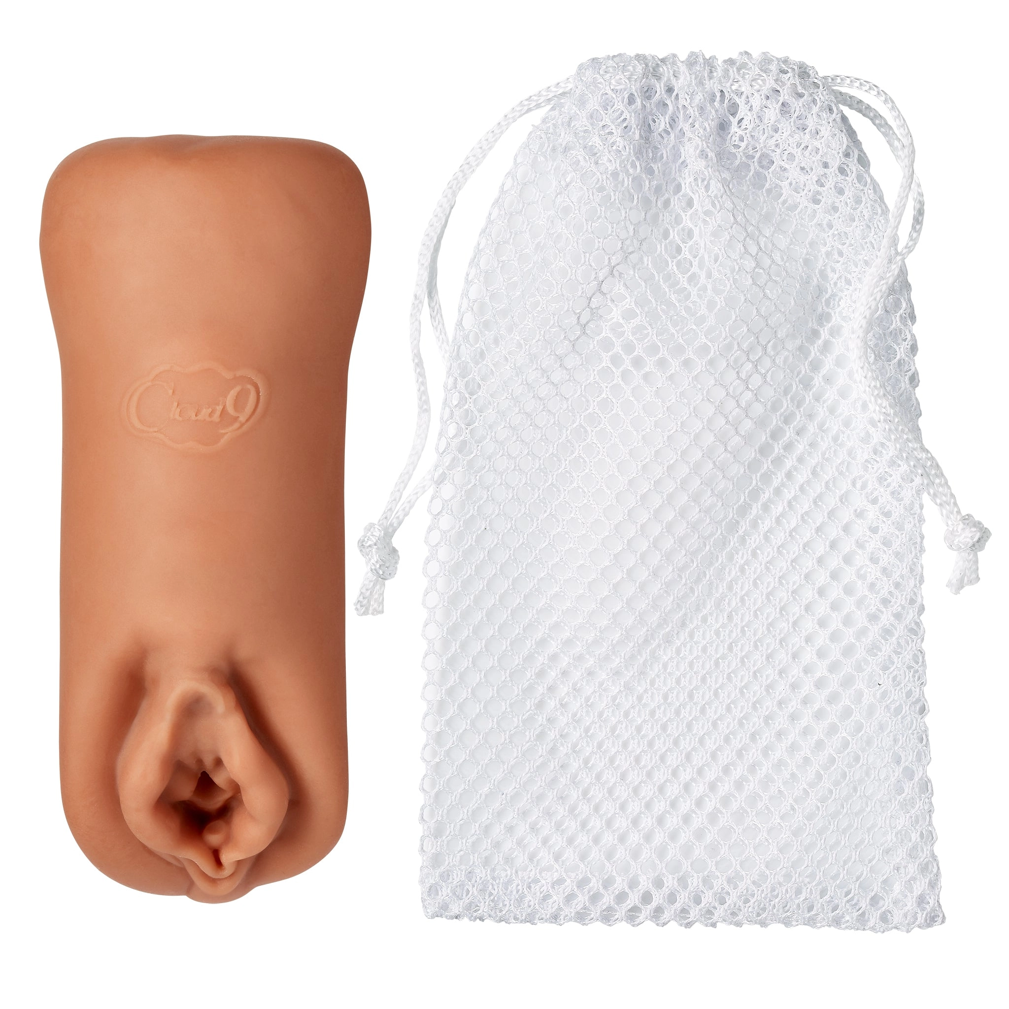 Cloud 9 double ended beaded stroker clear
