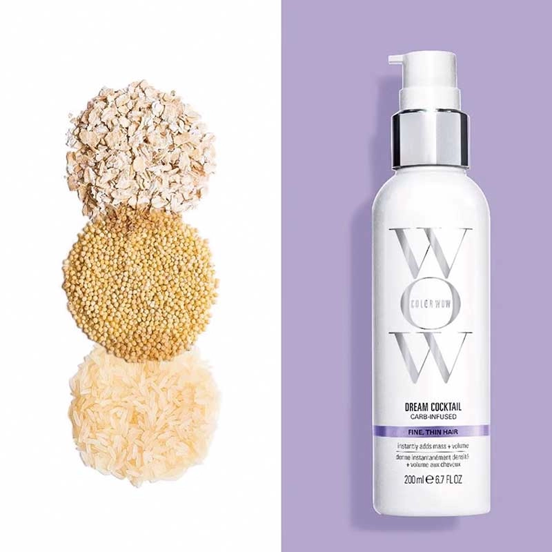 Color Wow Dream Cocktail Carb Infused Leave-In Thickening Treatment For Fine. Thin Hair