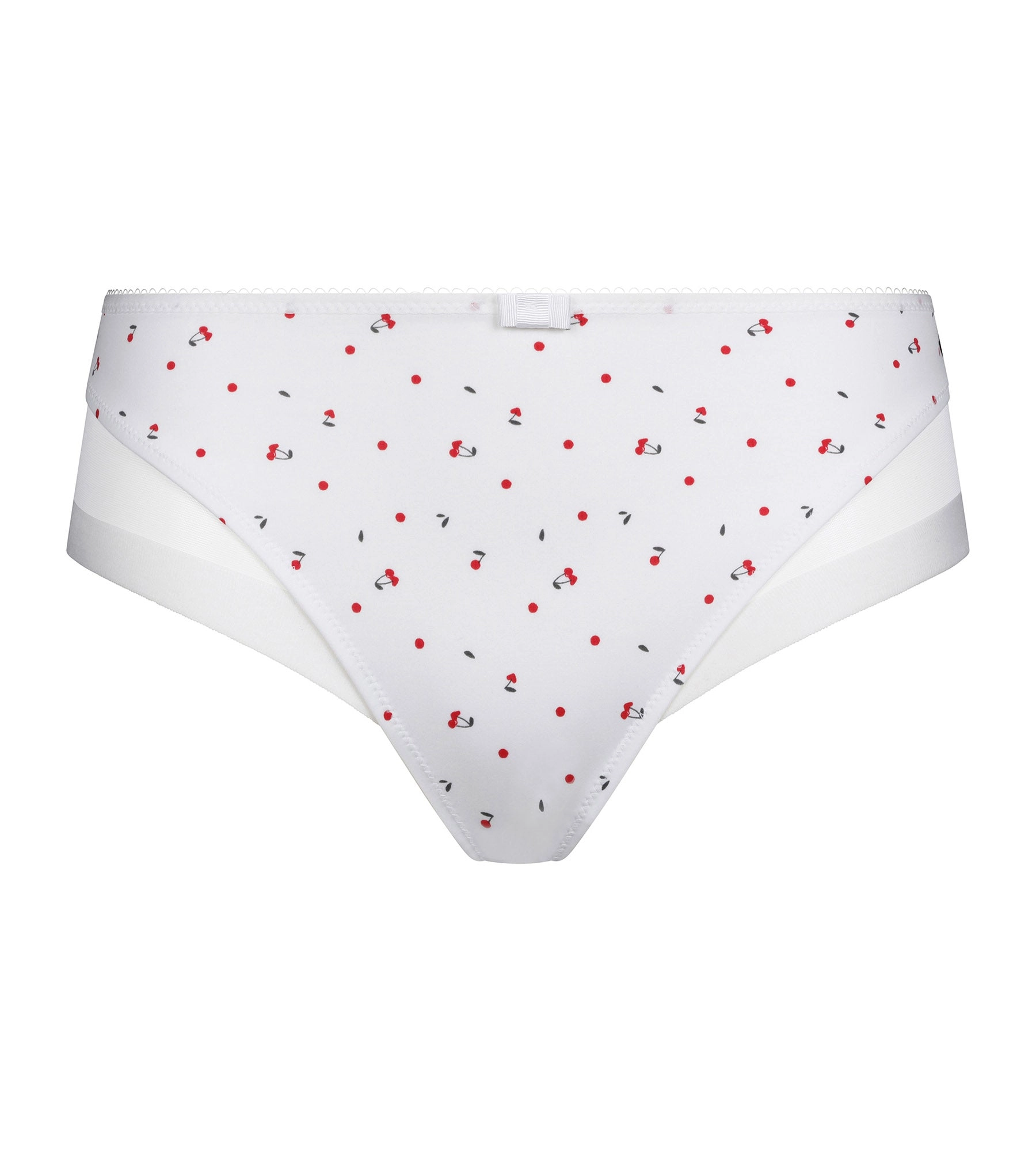 Culotte femme microfibre motifs cerises et tulle Generous Essentiel