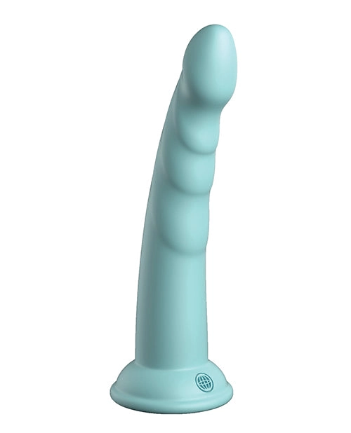 Dillio Platinum 7 Inch Slim Seven Silicone Dildo - Strap On Compatible