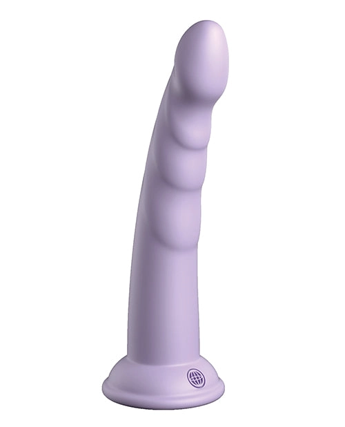 Dillio Platinum 7 Inch Slim Seven Silicone Dildo - Strap On Compatible