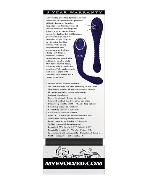 Evolved Bendable Sucker In Purple