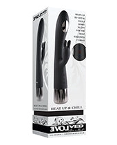 Evolved Heat Up & Chill G-spot Rabbit In Black