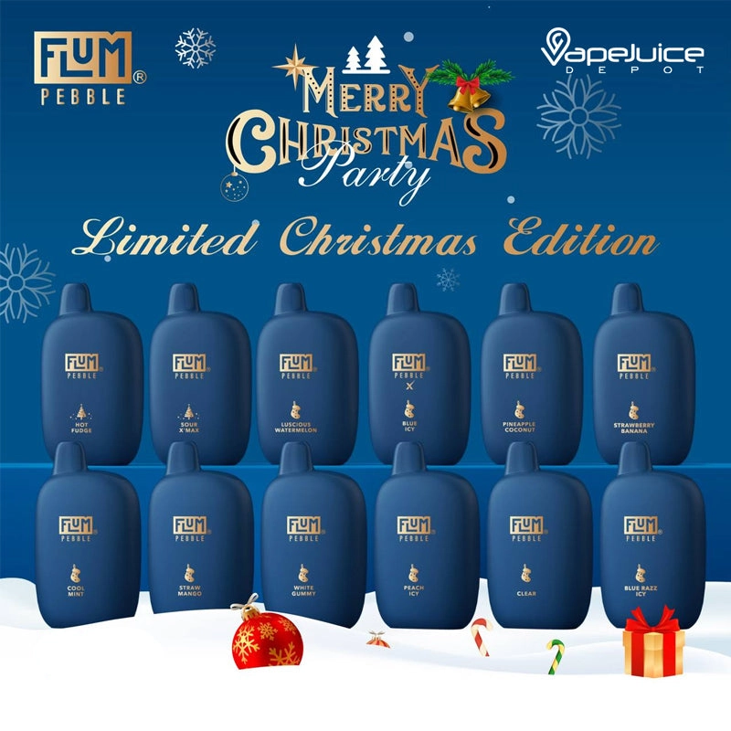 Flum Pebble 6000 Limited Christmas Edition