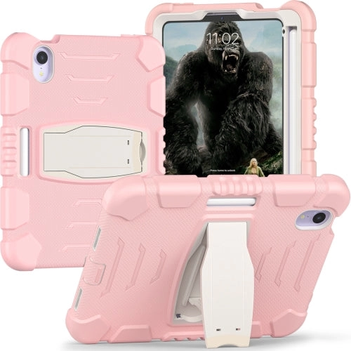 For iPad Mini 3-Layer Protection Screen Frame   PC   Silicone Shockproof Combination Tablet Case