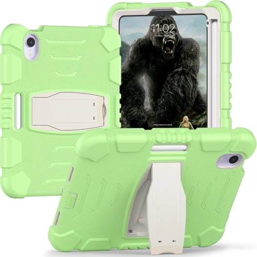 For iPad Mini 3-Layer Protection Screen Frame   PC   Silicone Shockproof Combination Tablet Case