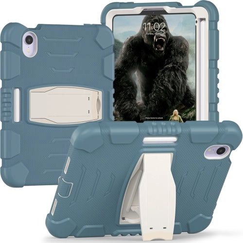 For iPad Mini 3-Layer Protection Screen Frame   PC   Silicone Shockproof Combination Tablet Case