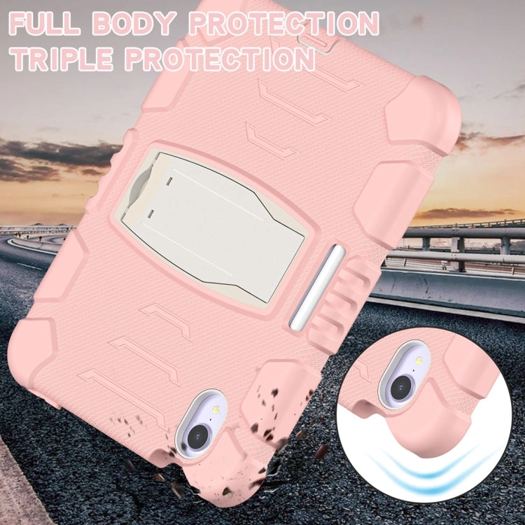 For iPad Mini 3-Layer Protection Screen Frame   PC   Silicone Shockproof Combination Tablet Case