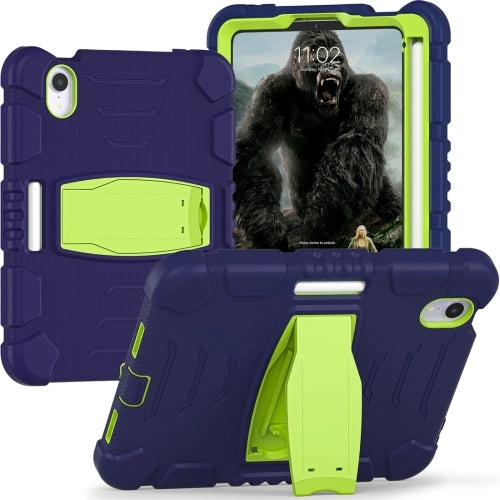 For iPad Mini 3-Layer Protection Screen Frame   PC   Silicone Shockproof Combination Tablet Case