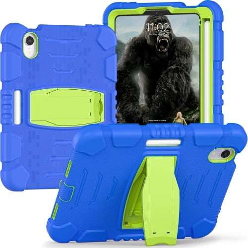 For iPad Mini 3-Layer Protection Screen Frame   PC   Silicone Shockproof Combination Tablet Case