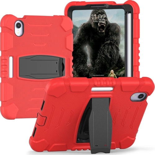 For iPad Mini 3-Layer Protection Screen Frame   PC   Silicone Shockproof Combination Tablet Case