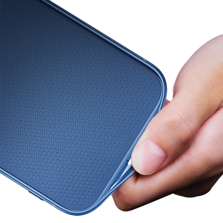 For iPhone 11 Brushed Texture Shockproof Phone Case