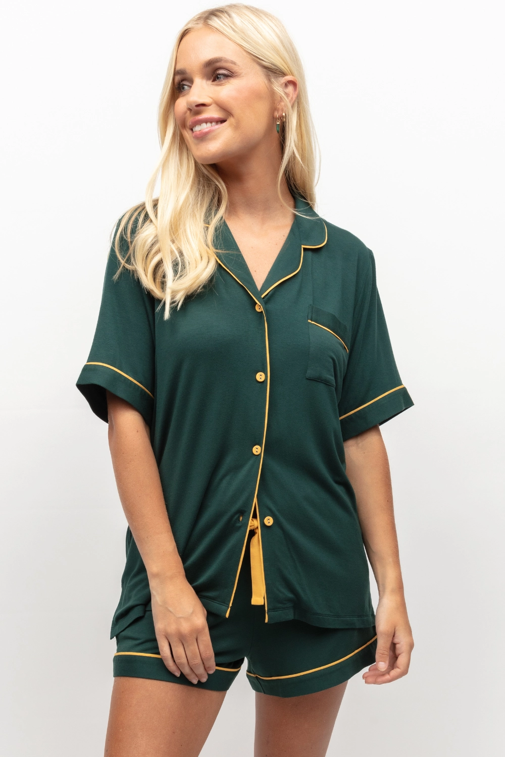 Gabrielle Green Revere Jersey Shorty Set