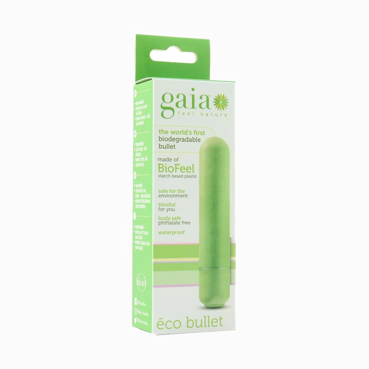 Gaia Biodegradable Bullet Vibrator