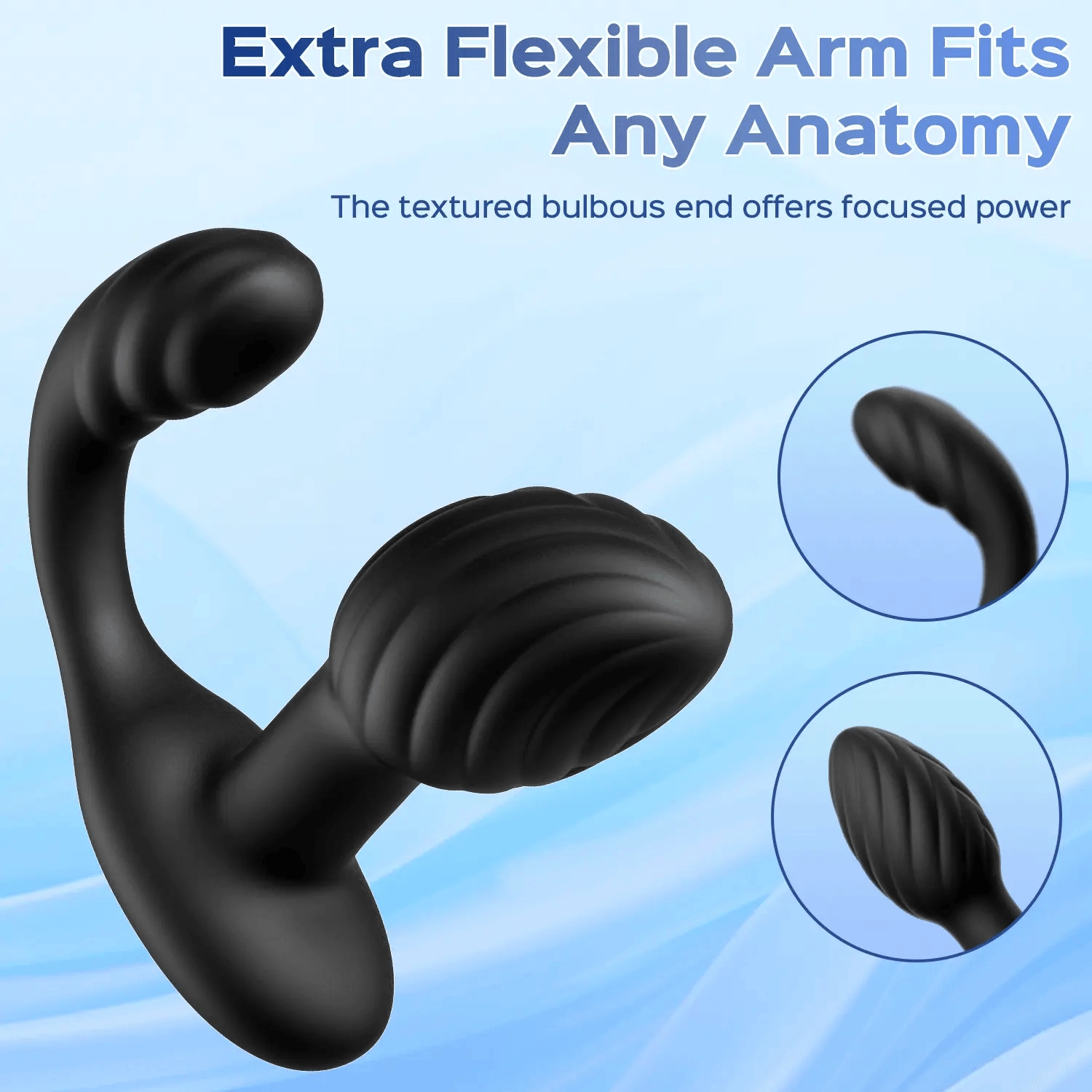 Harper - Vibrating & Rotating Butt Plug with Remote Control
