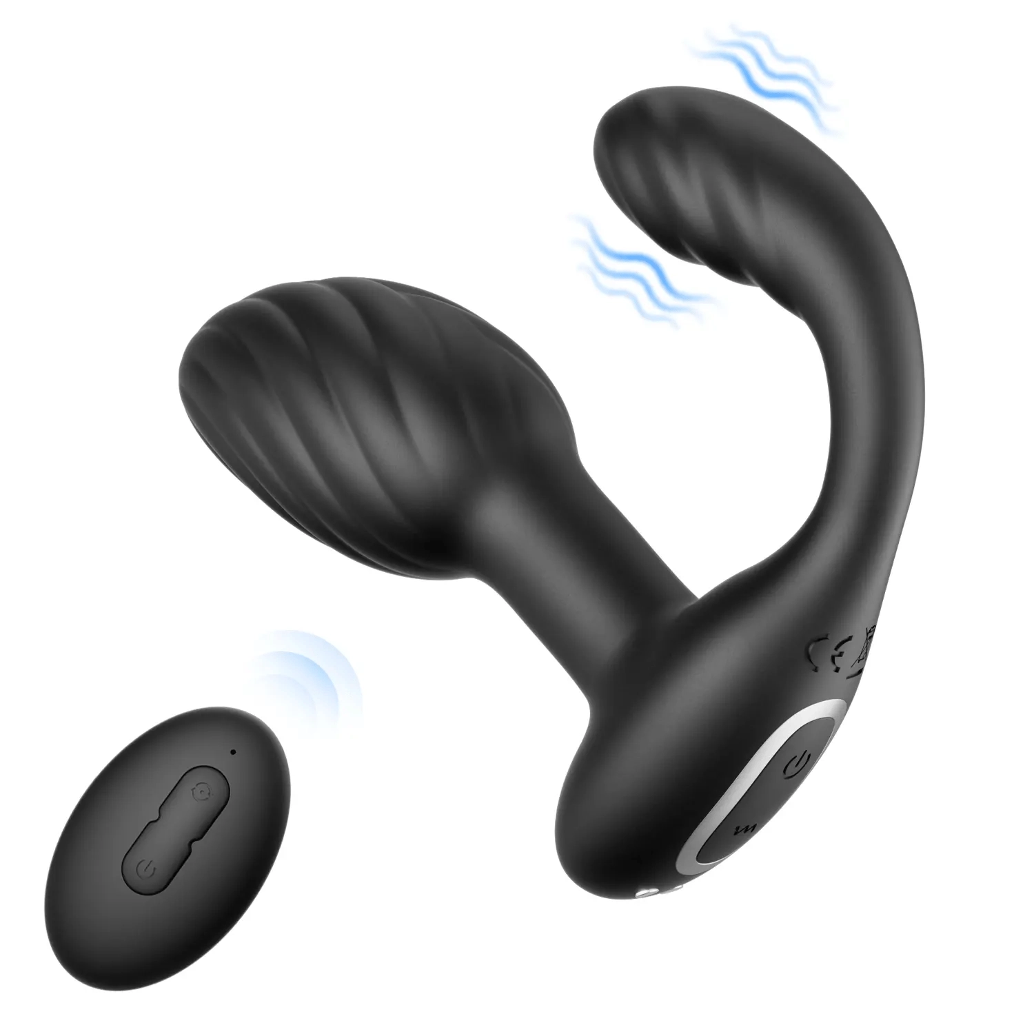 Harper - Vibrating & Rotating Butt Plug with Remote Control