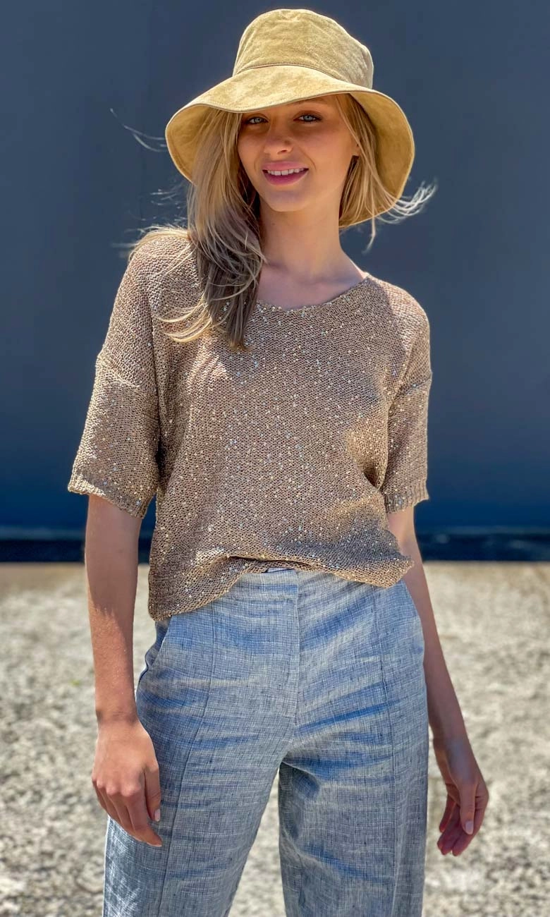 Hoss Suede Sun Hat