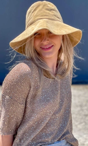 Hoss Suede Sun Hat