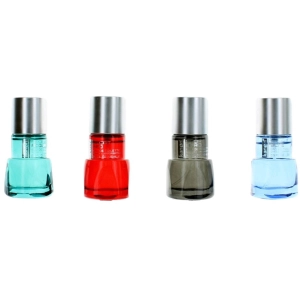 Kanon Men's Variety Set - Sport Acqua, Red, Black, Blue Eau De Toilette Spray, 4 Piece