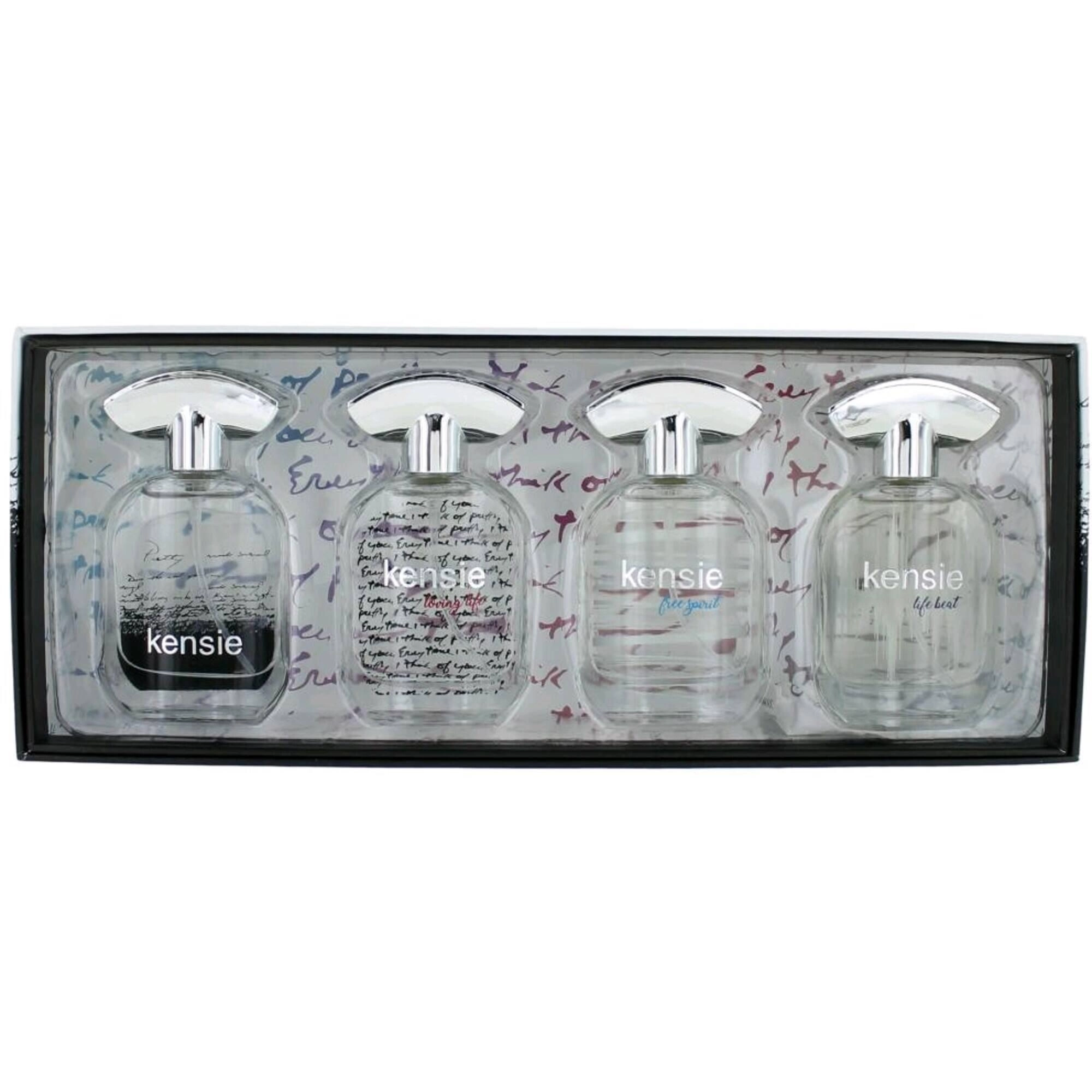 Kensie Women's Variety Fragrance Collection - Eau De Parfum Spray 0.68 oz, 4 Piece