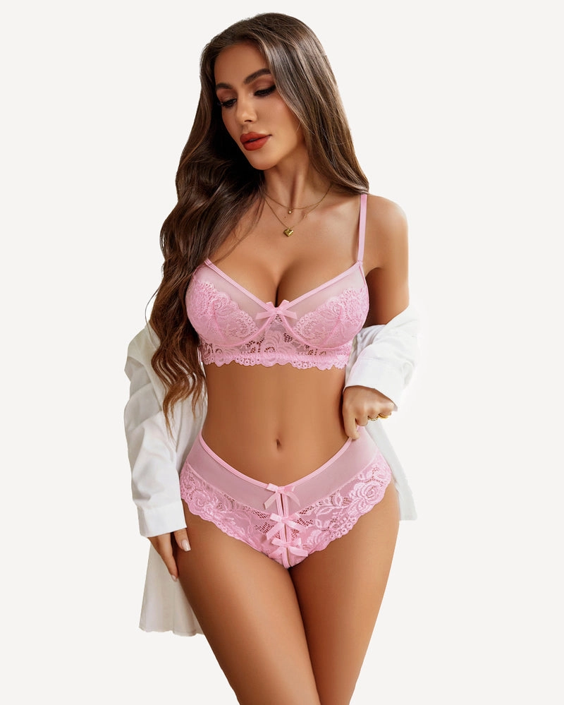 Lace Bra and Panty Sets Outfits