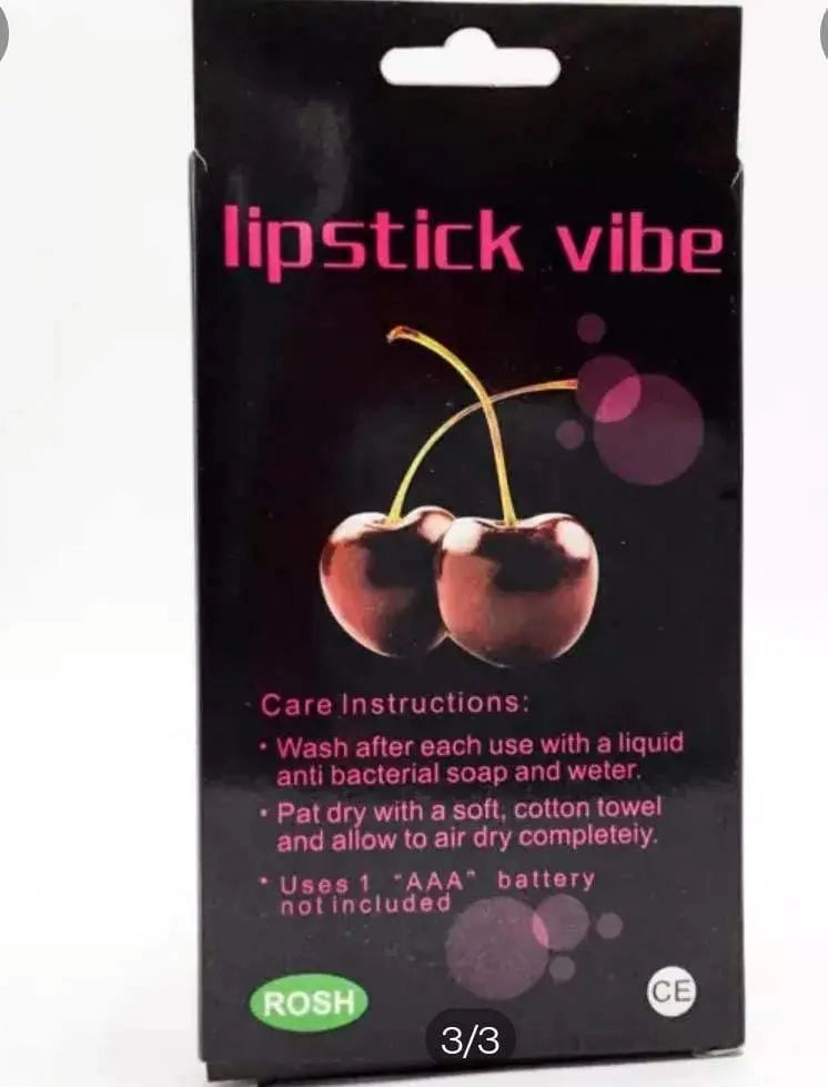 lipstick Vibrator in Red color