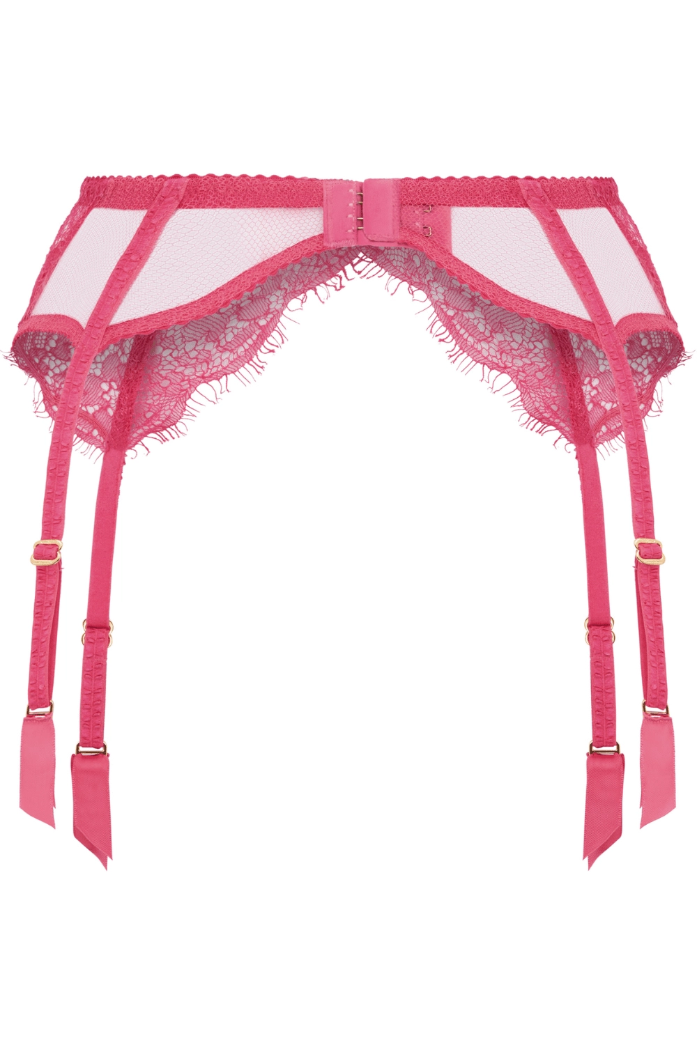 Lorna Lace Suspender Belt Fuchsia, Size 3 (UK 10)