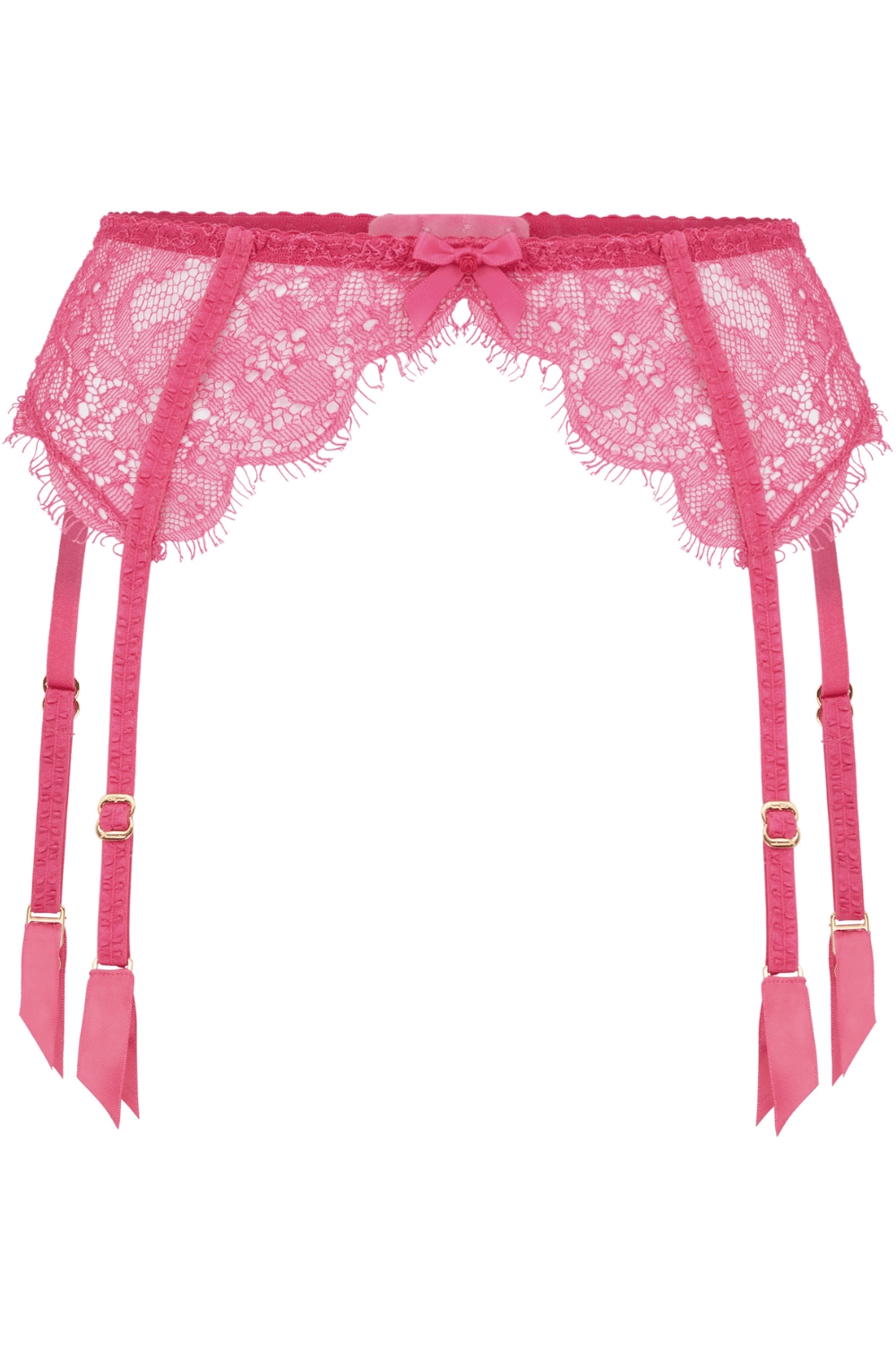 Lorna Lace Suspender Belt Fuchsia, Size 3 (UK 10)