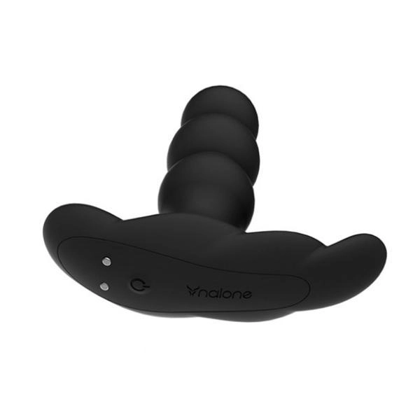Nalone Pearl Remote Controlled Rotating Anal Vibrator Black