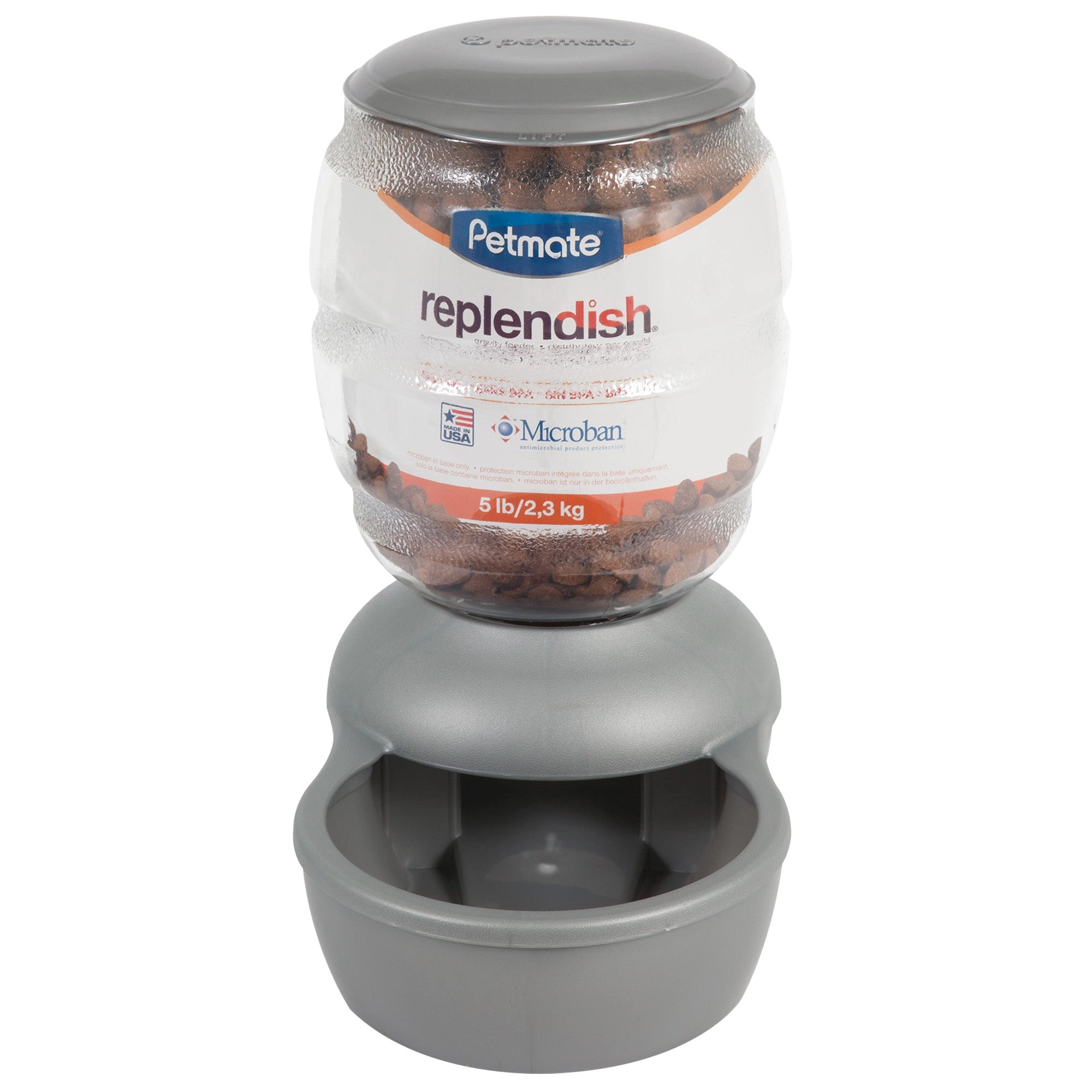 Petmate Replendish Pet Feeder With Microban