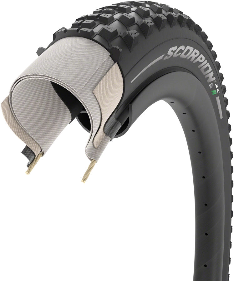 Pirelli Scorpion XC R Tire - 29 x 2.2, Tubeless, Folding, Black