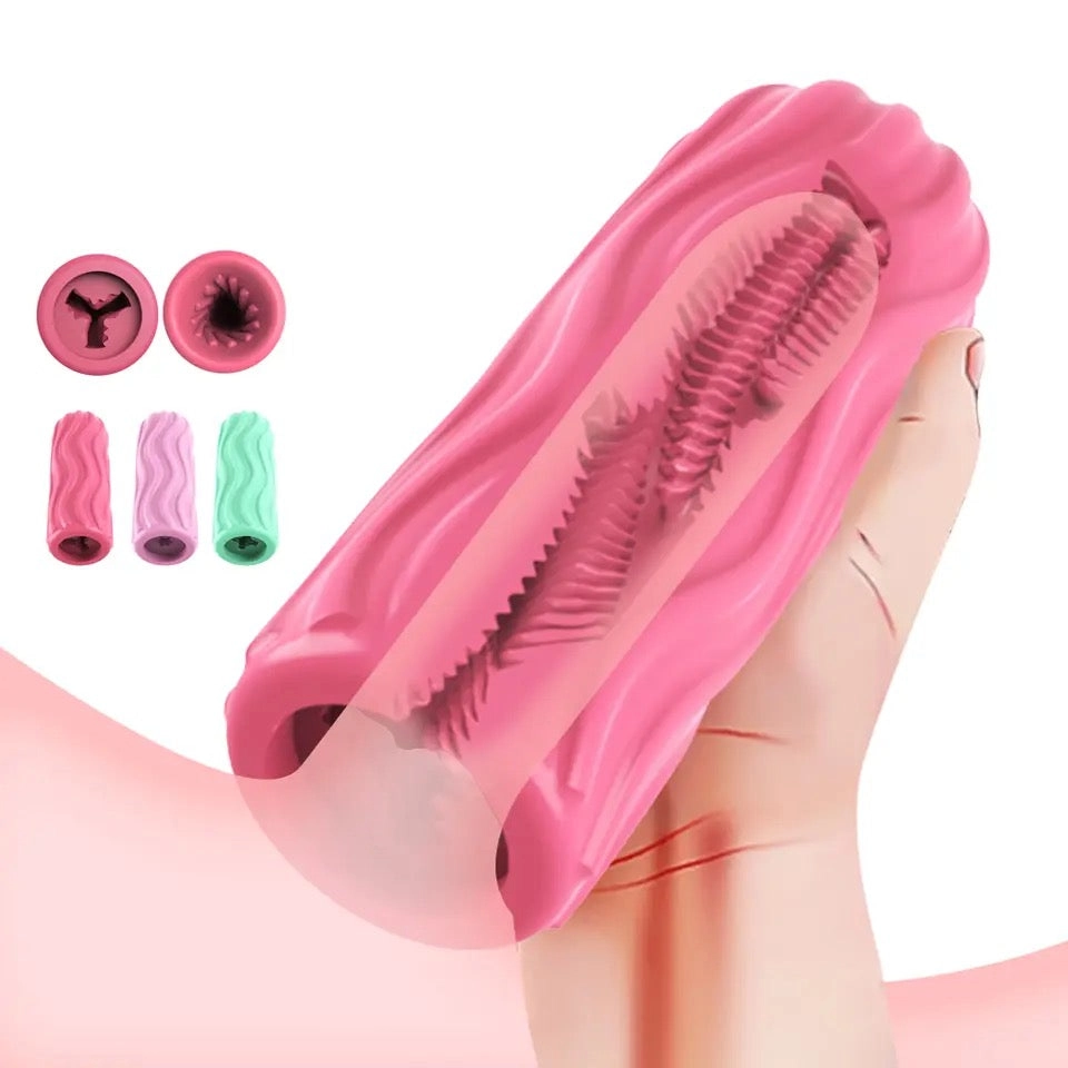 Pocket Pussy Male Masturbator Penis Sleeve Training