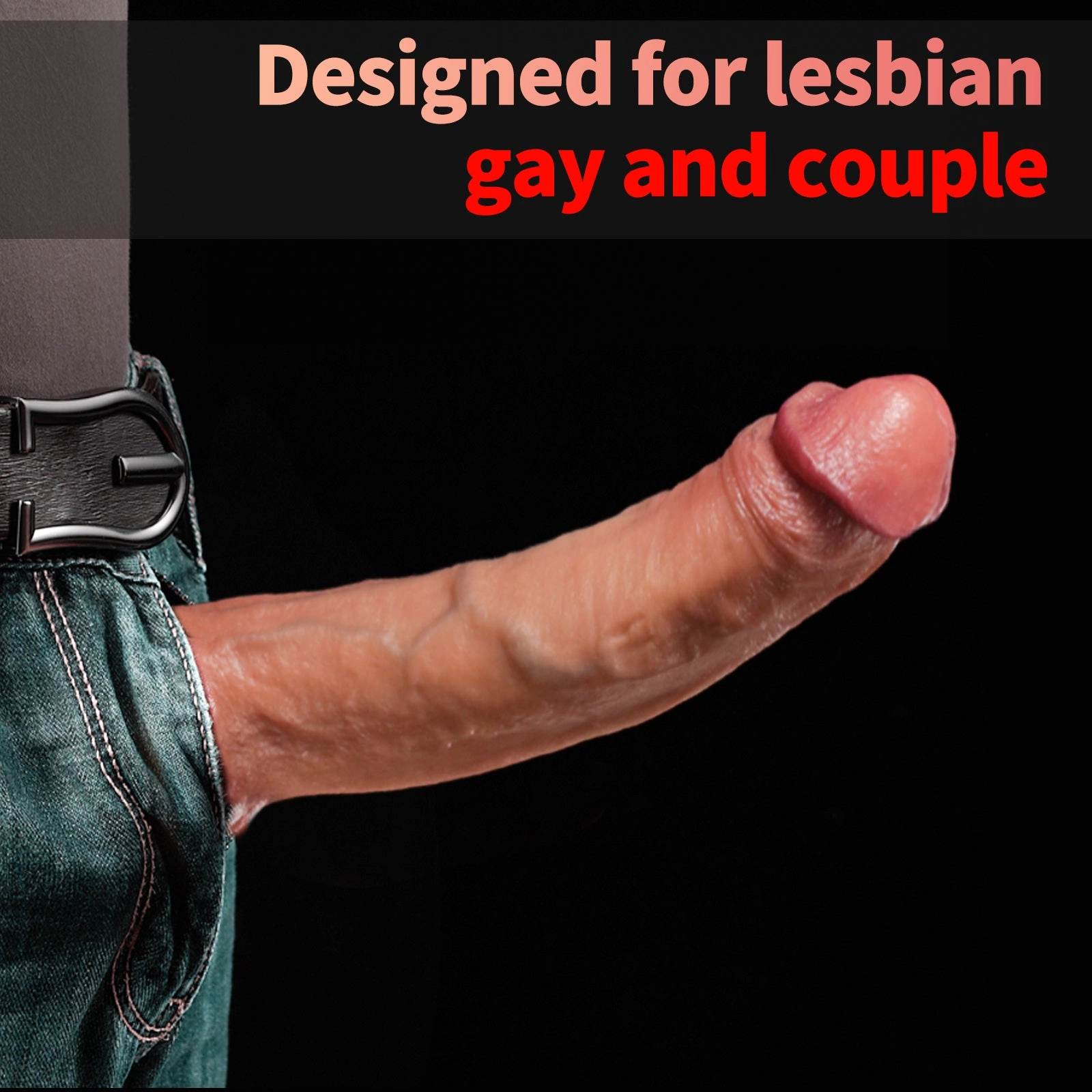 QUTOYS 9.2in Handmade Realistic Silicone Dildo-Flesh