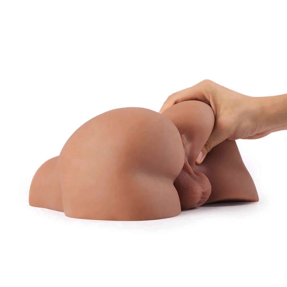 QUTOYS Tight Anus Realistic Masturbator 5.5LB Brown