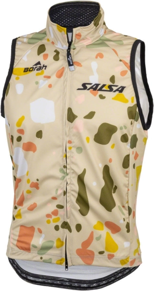 Salsa Mens Terrazzo Vest - 3X-Large Tan