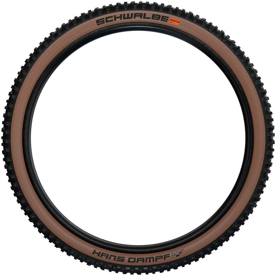 Schwalbe Hans Dampf Tire - 29 x 2.6, Tubeless, Folding, Black/Bronze, Evolution Line, Super Trail, Addix SpeedGrip